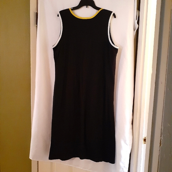 BLACK, YELLOW & WHITE SHEATH - Picture 2 of 3